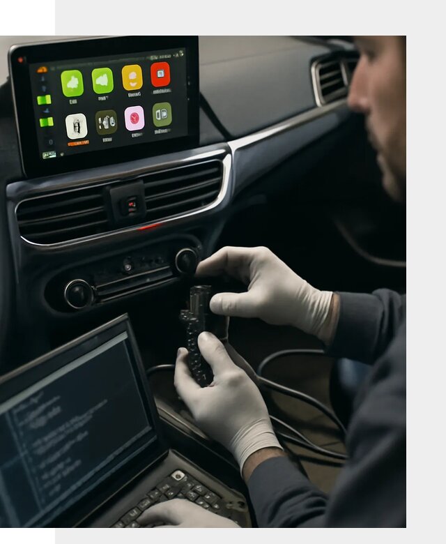 Активация Apple CarPlay в Новошахтинске для штатной мультимедиа